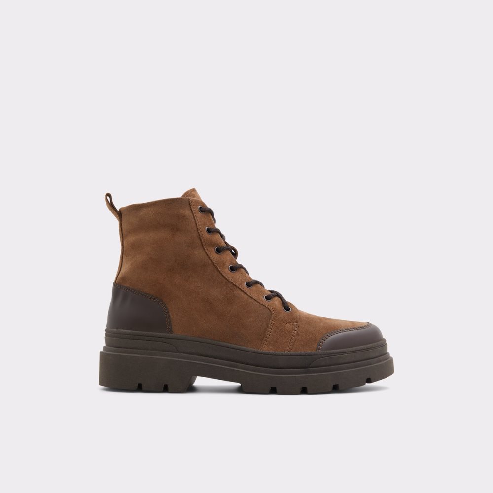 Brown Aldo Hairath Lace-up Lace Up Boots | 03OGQJHWT