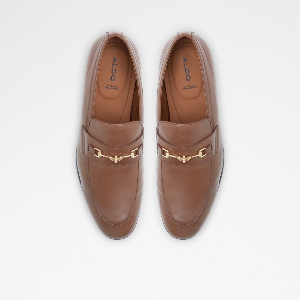 Brown Aldo Harrow Loafers | 97GEWOIVT