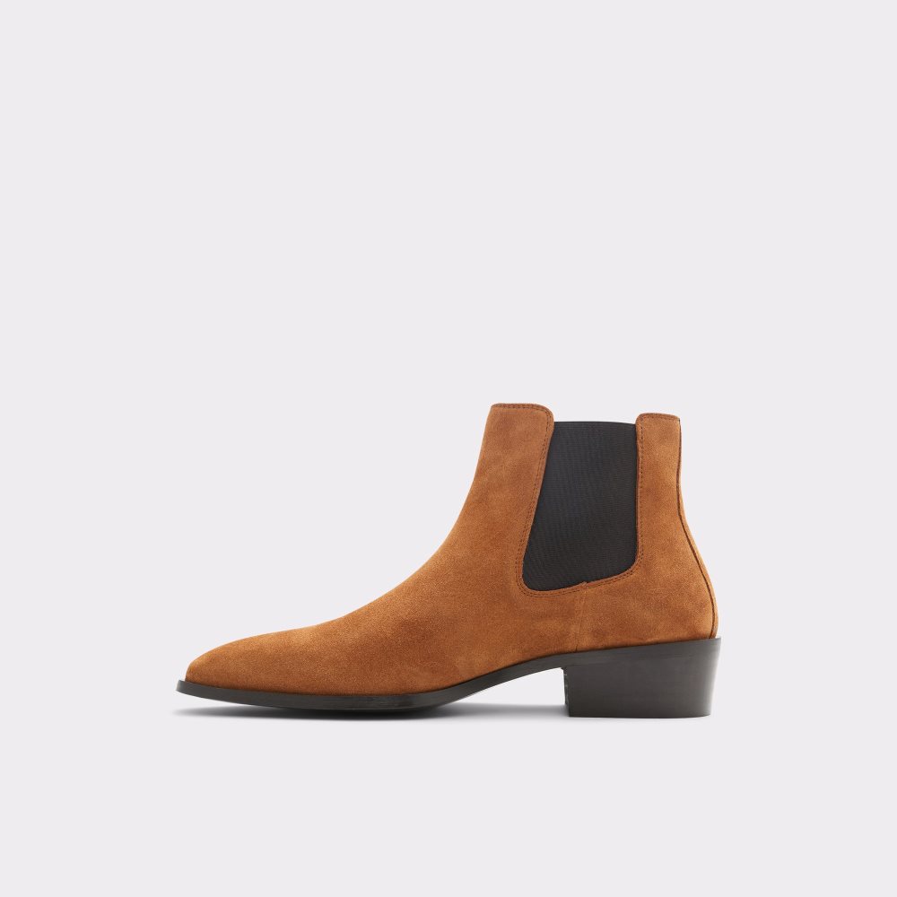 Brown Aldo Kona Chelsea Boots | 38ZJKHOYS