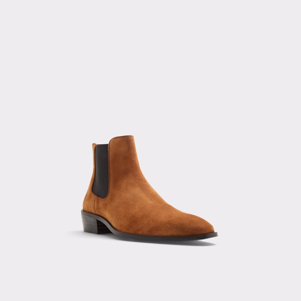 Brown Aldo Kona Chelsea Boots | 38ZJKHOYS