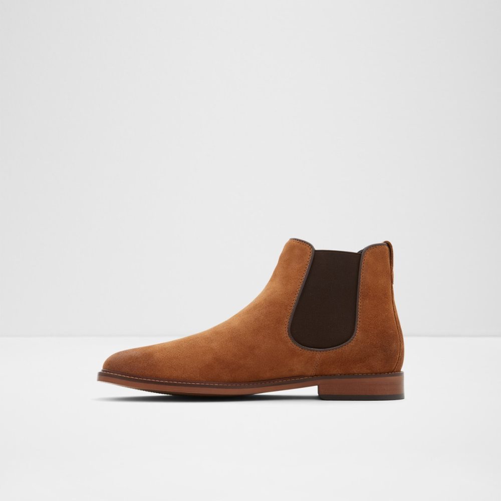 Brown Aldo Kyren Chelsea Boots | 46TOPKLGJ