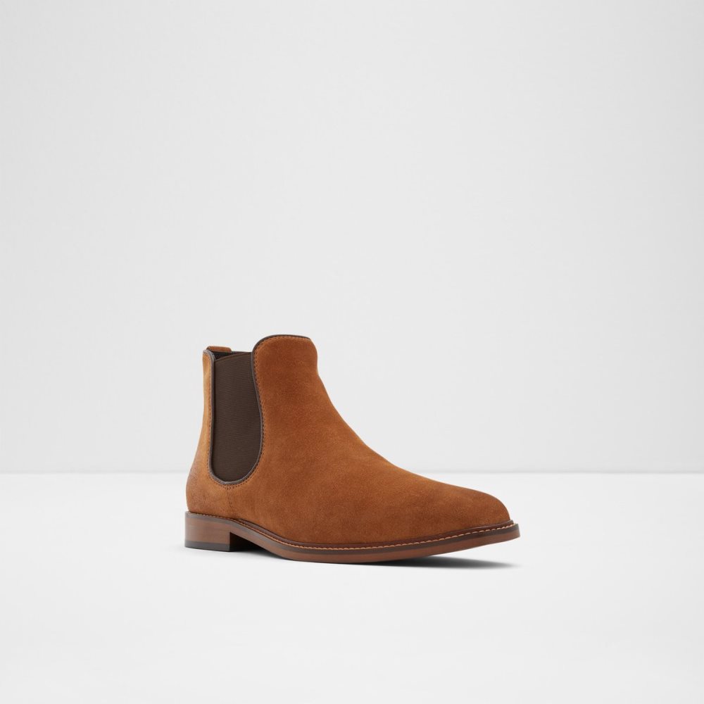 Brown Aldo Kyren Chelsea Boots | 46TOPKLGJ