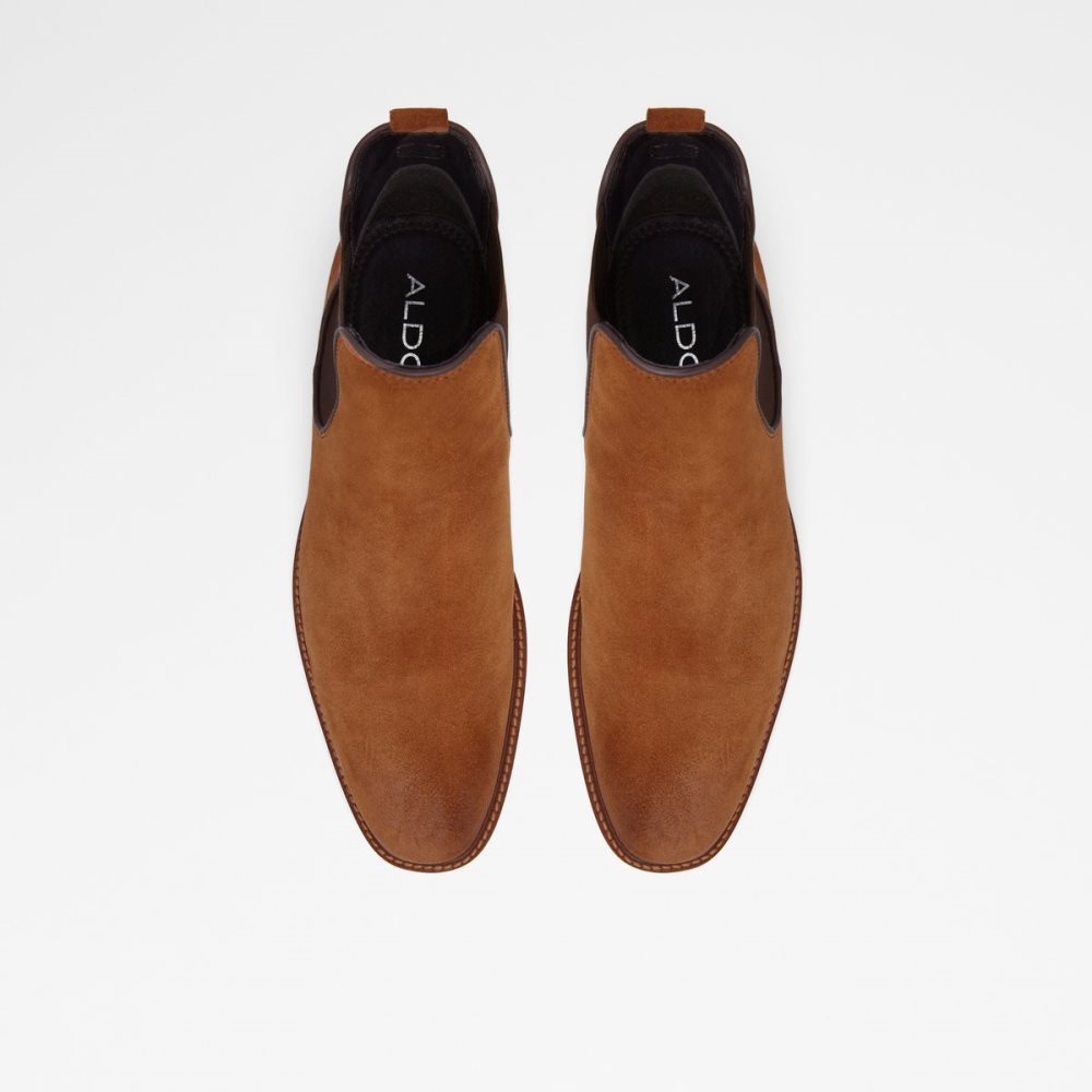 Brown Aldo Kyren Chelsea Boots | 46TOPKLGJ