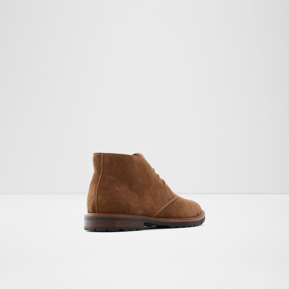 Brown Aldo Malrose Chukka Lace Up Boots | 46SOQFTHR