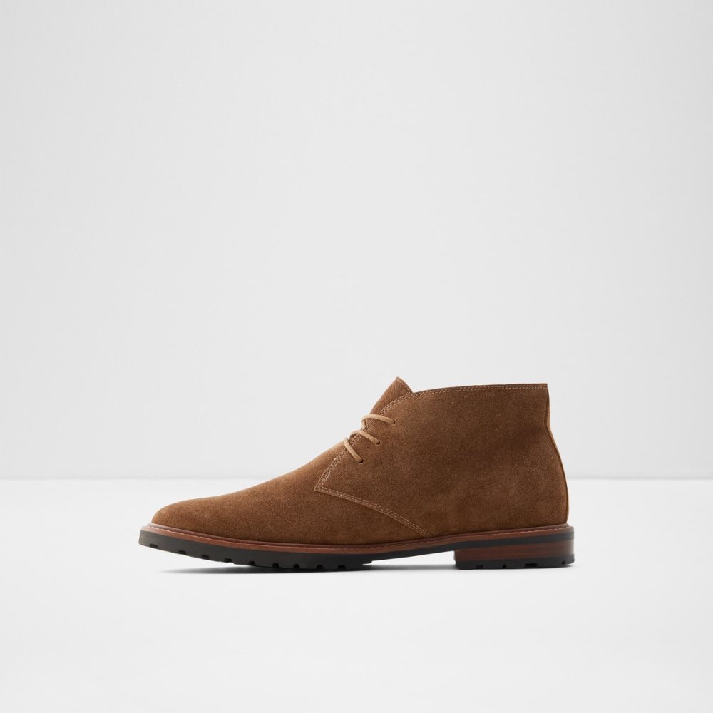 Brown Aldo Malrose Chukka Lace Up Boots | 46SOQFTHR