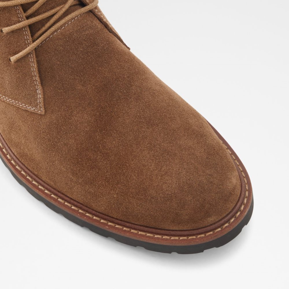 Brown Aldo Malrose Chukka Lace Up Boots | 46SOQFTHR