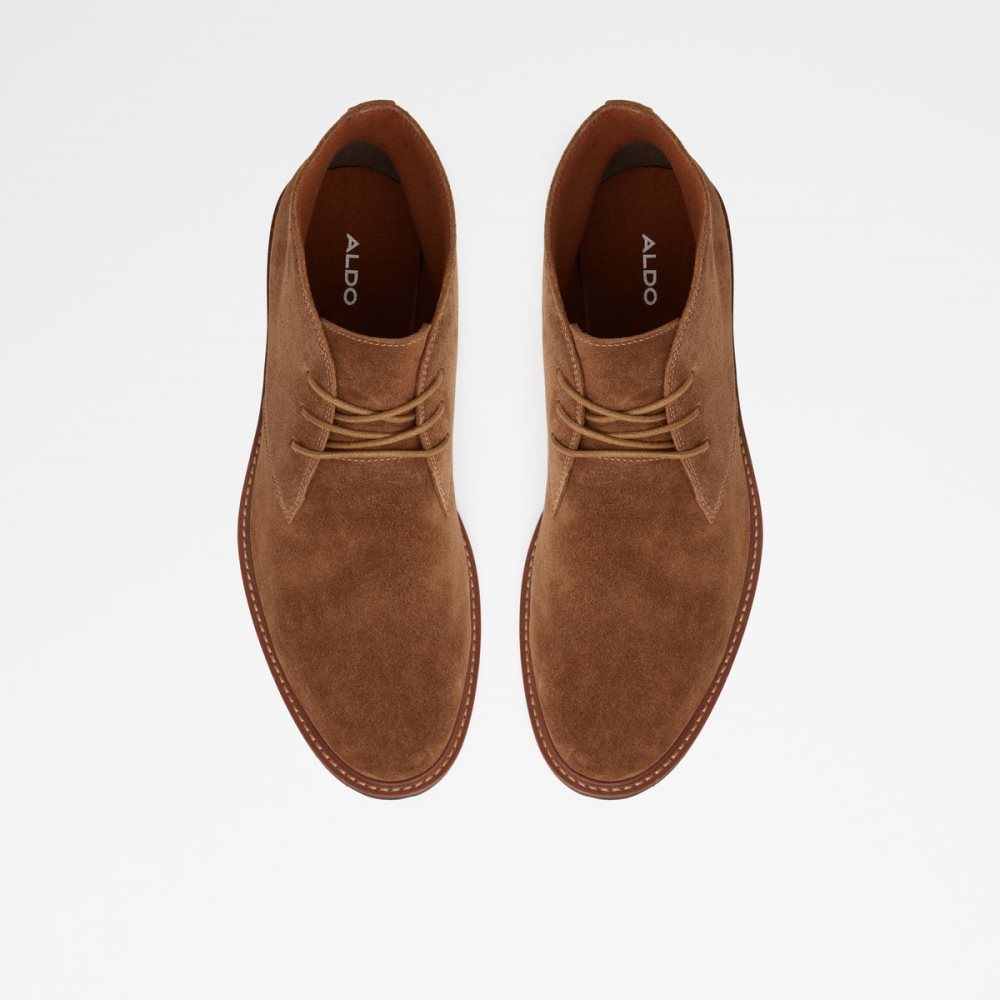 Brown Aldo Malrose Chukka Lace Up Boots | 46SOQFTHR