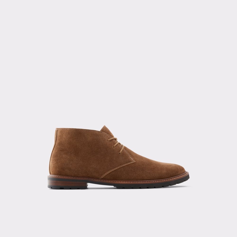 Brown Aldo Malrose Chukka Lace Up Boots | 46SOQFTHR