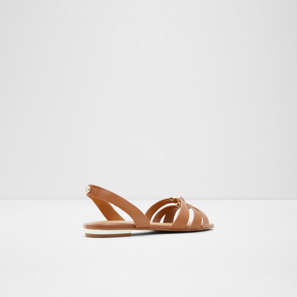 Brown Aldo Marassi Sling Back Sandal Sandals | 60PFUVITX