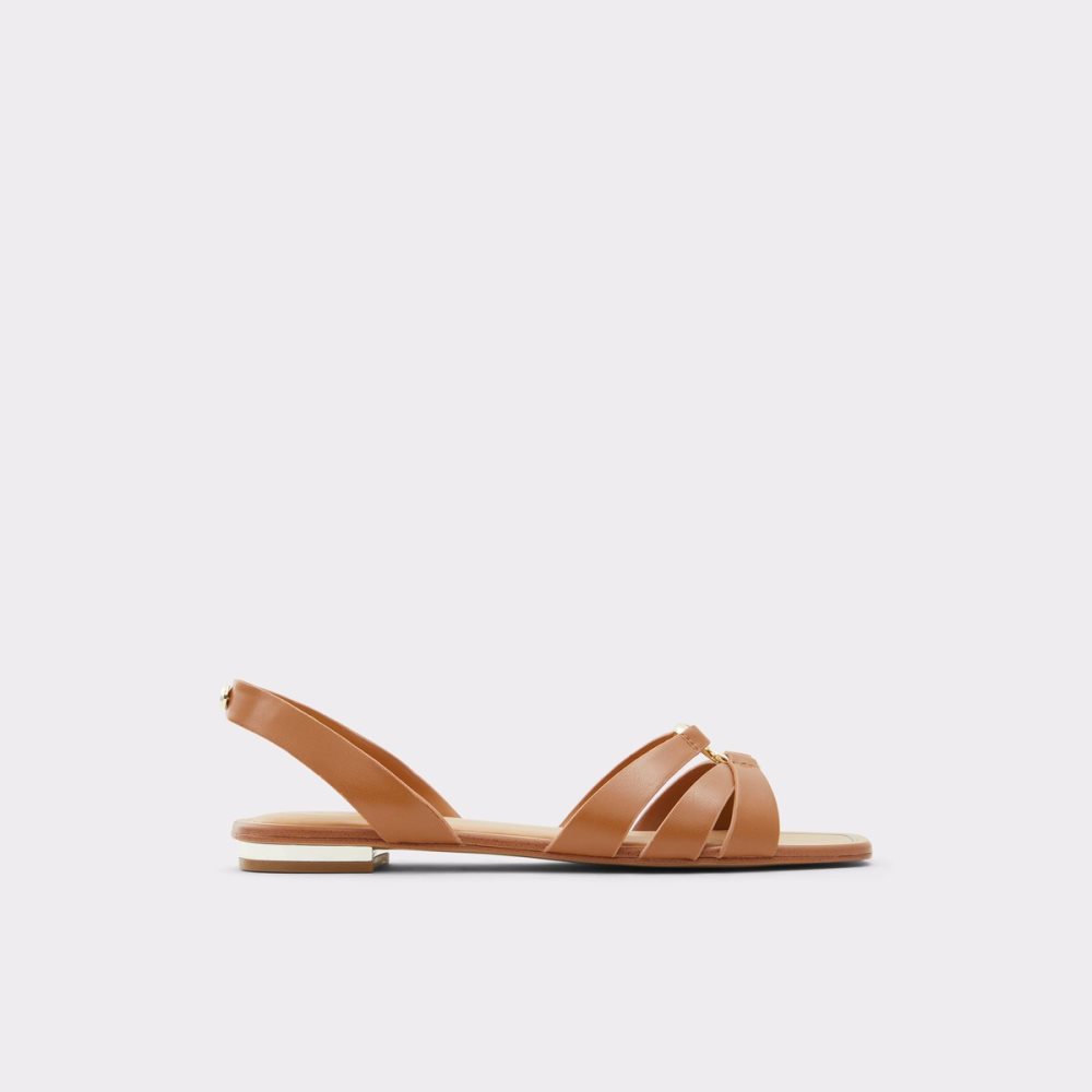 Brown Aldo Marassi Sling Back Sandal Sandals | 60PFUVITX