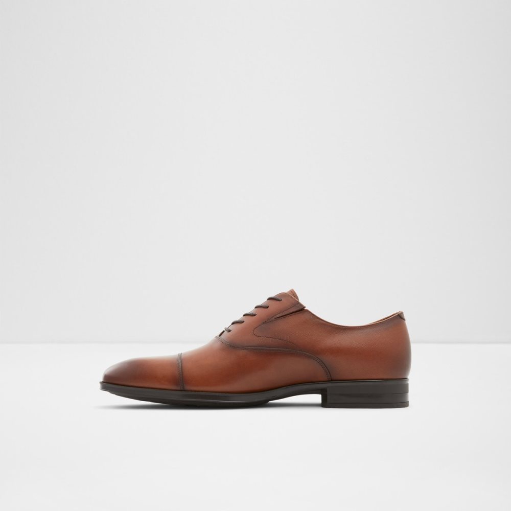 Brown Aldo Miraylle Oxfords Shoes | 78PHKXYJC