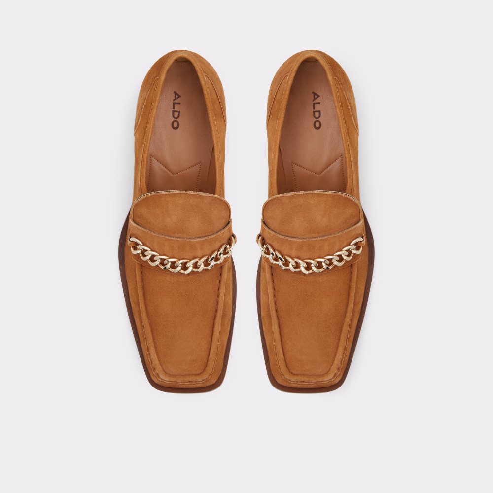 Brown Aldo Nydendat - Lug Sole Loafers | 34XCGHJVA