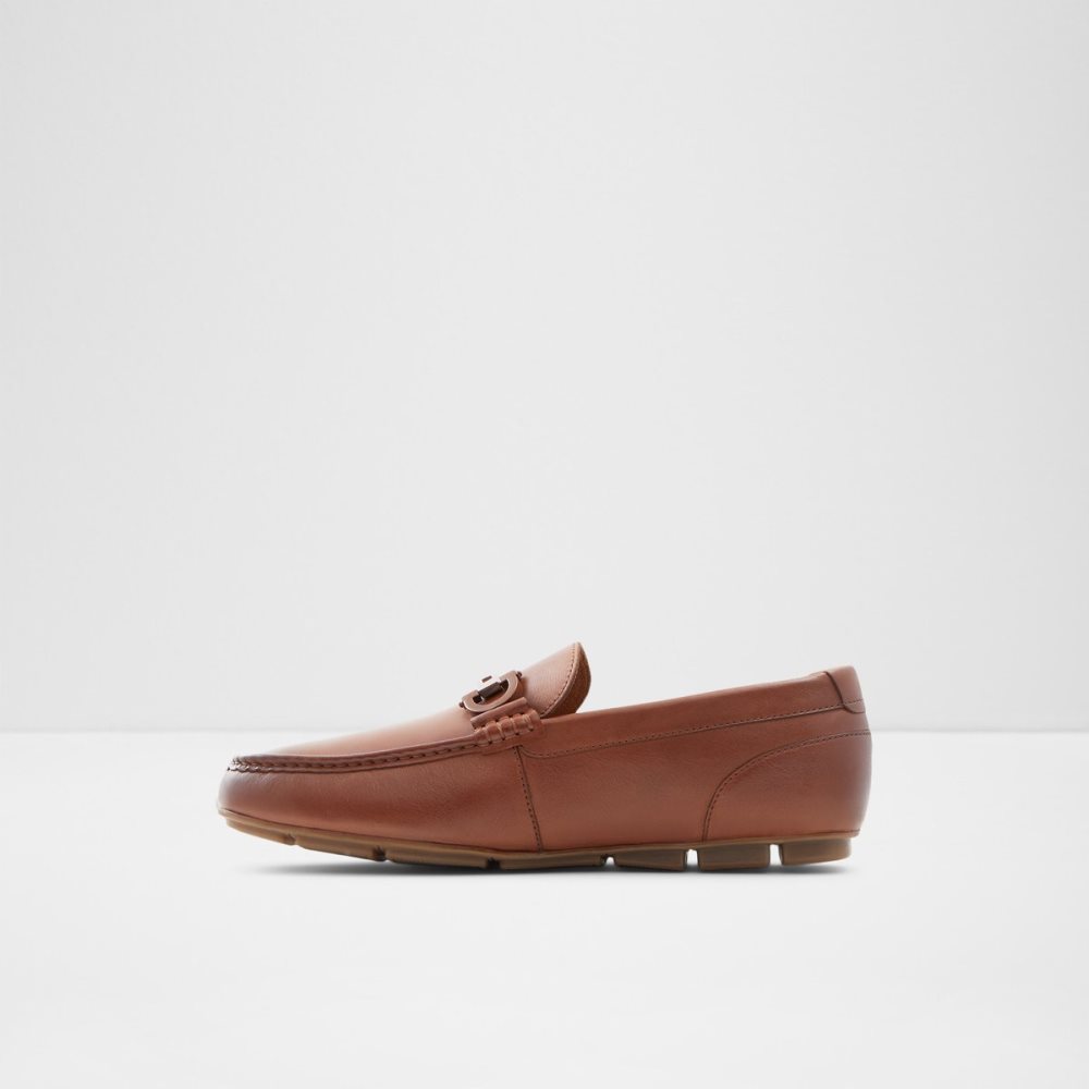 Brown Aldo Orlovo Driving Casual Shoes | 07TSBHGAR