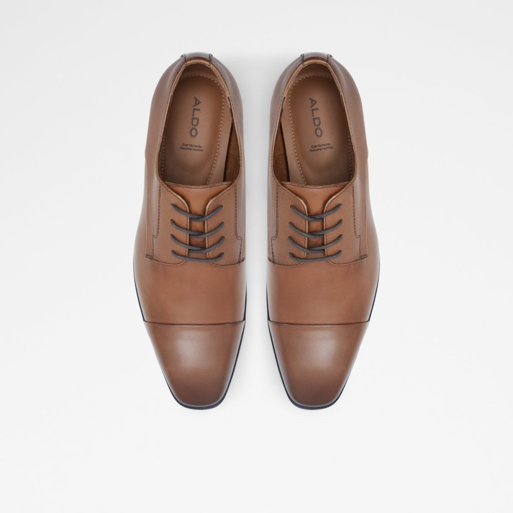 Brown Aldo Rothko Oxfords Shoes | 17SPMOGIE