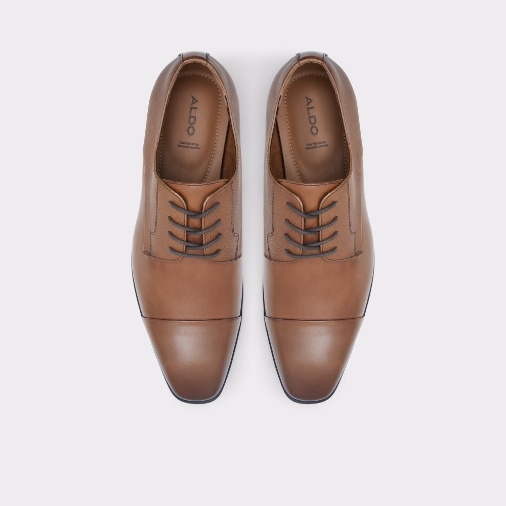 Brown Aldo Rothko-w Oxfords Shoes | 84FLEKXDN