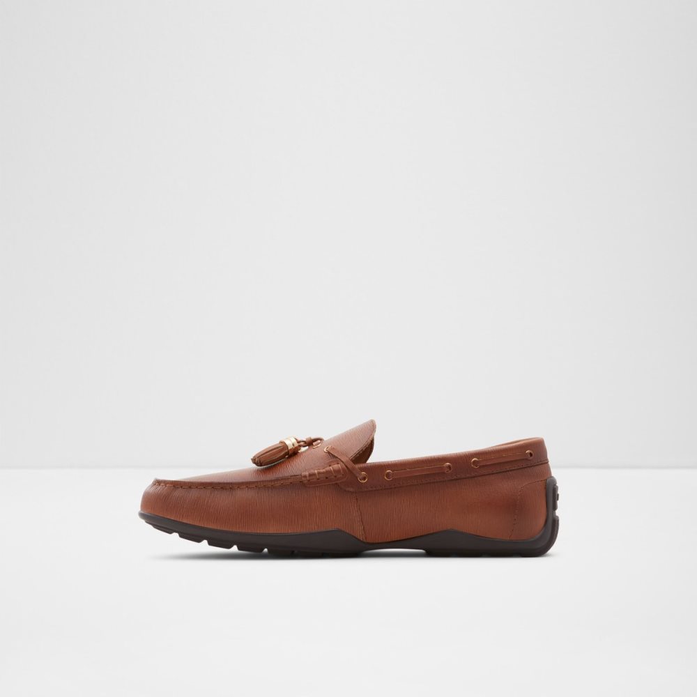 Brown Aldo Sheremo Driving Casual Shoes | 27RUHIZYL