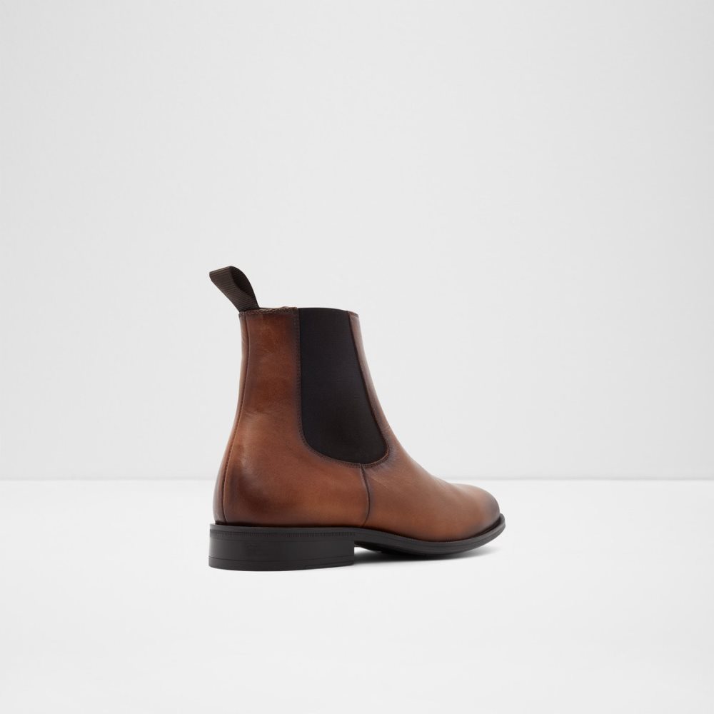 Brown Aldo Shuman Chelsea Boots | 15NBRDQWT