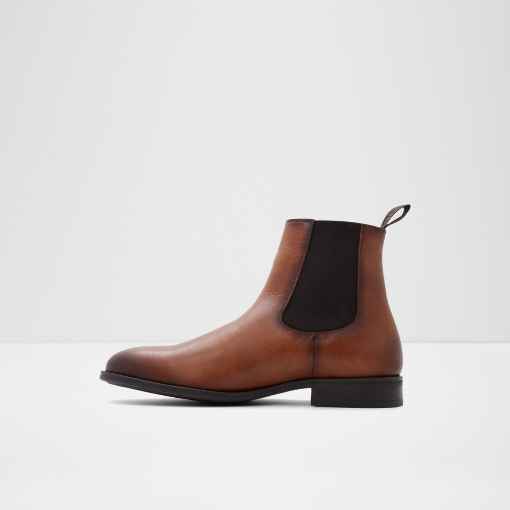 Brown Aldo Shuman Chelsea Boots | 15NBRDQWT