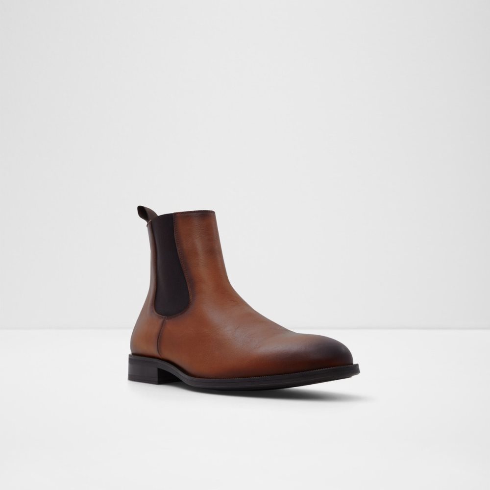 Brown Aldo Shuman Chelsea Boots | 15NBRDQWT