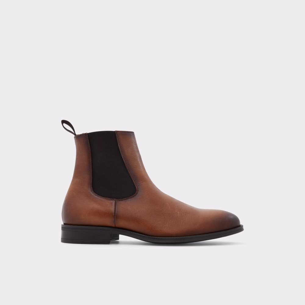 Brown Aldo Shuman Chelsea Boots | 15NBRDQWT