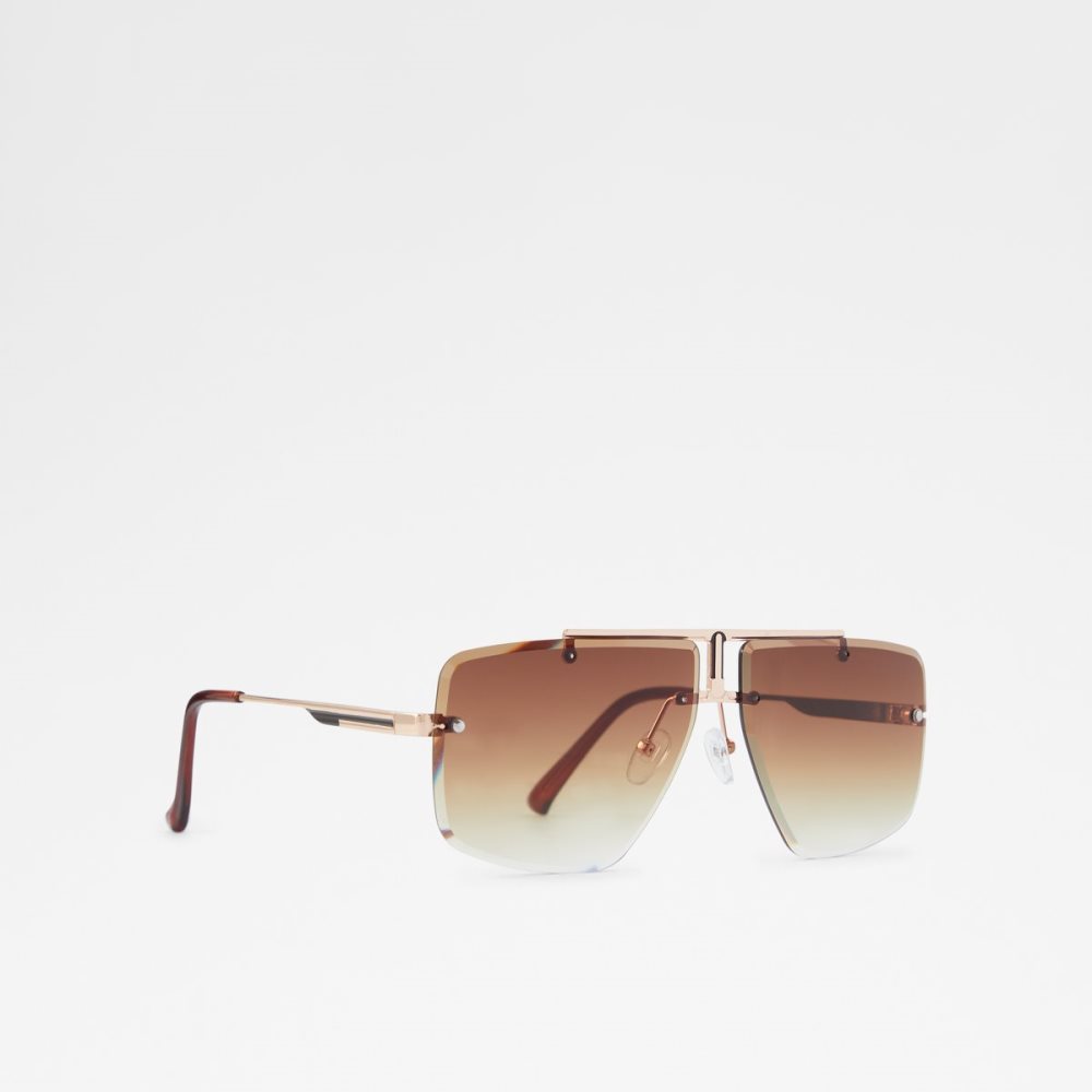 Brown Aldo Silikatu Sunglasses | 36MAQEFUT