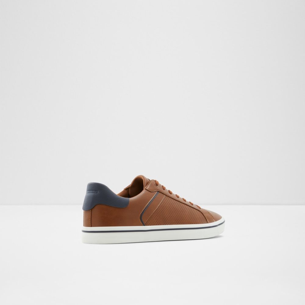 Brown Aldo Warrem Low Top Sneakers | 91XMNUICV