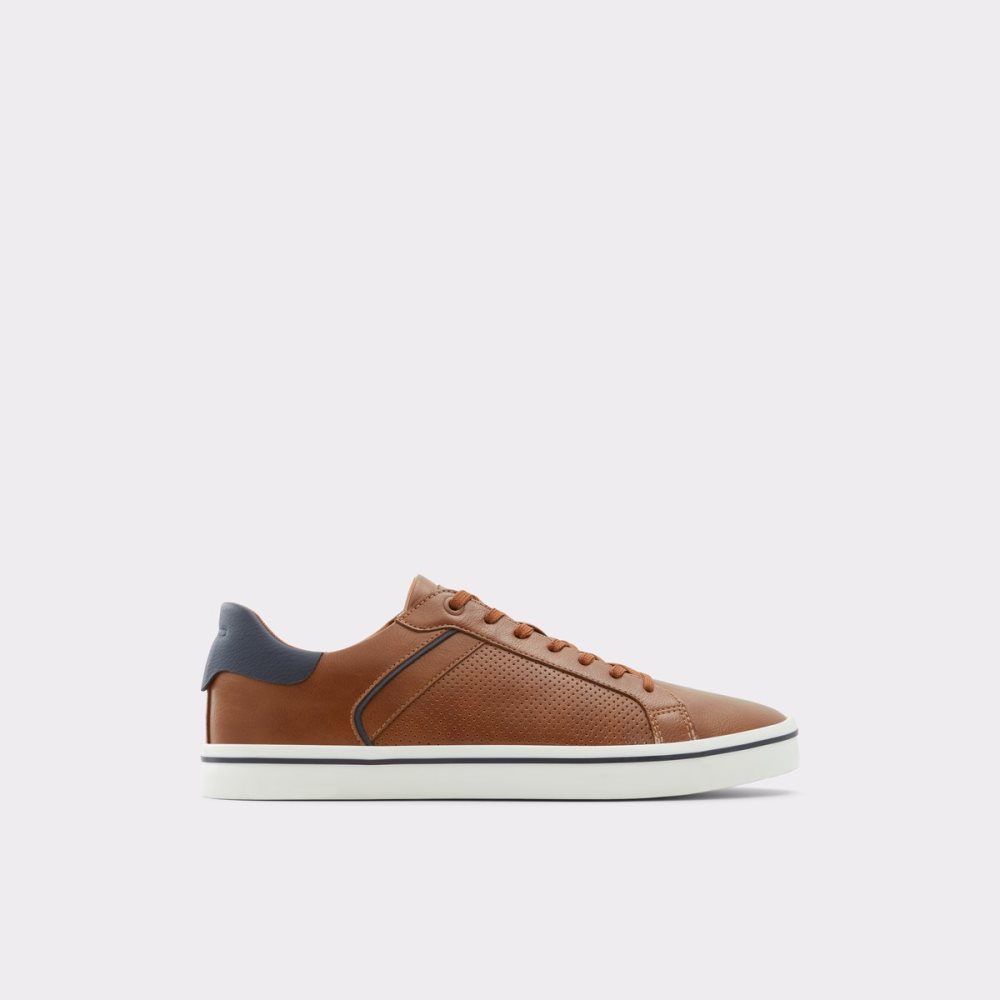 Brown Aldo Warrem Low Top Sneakers | 91XMNUICV