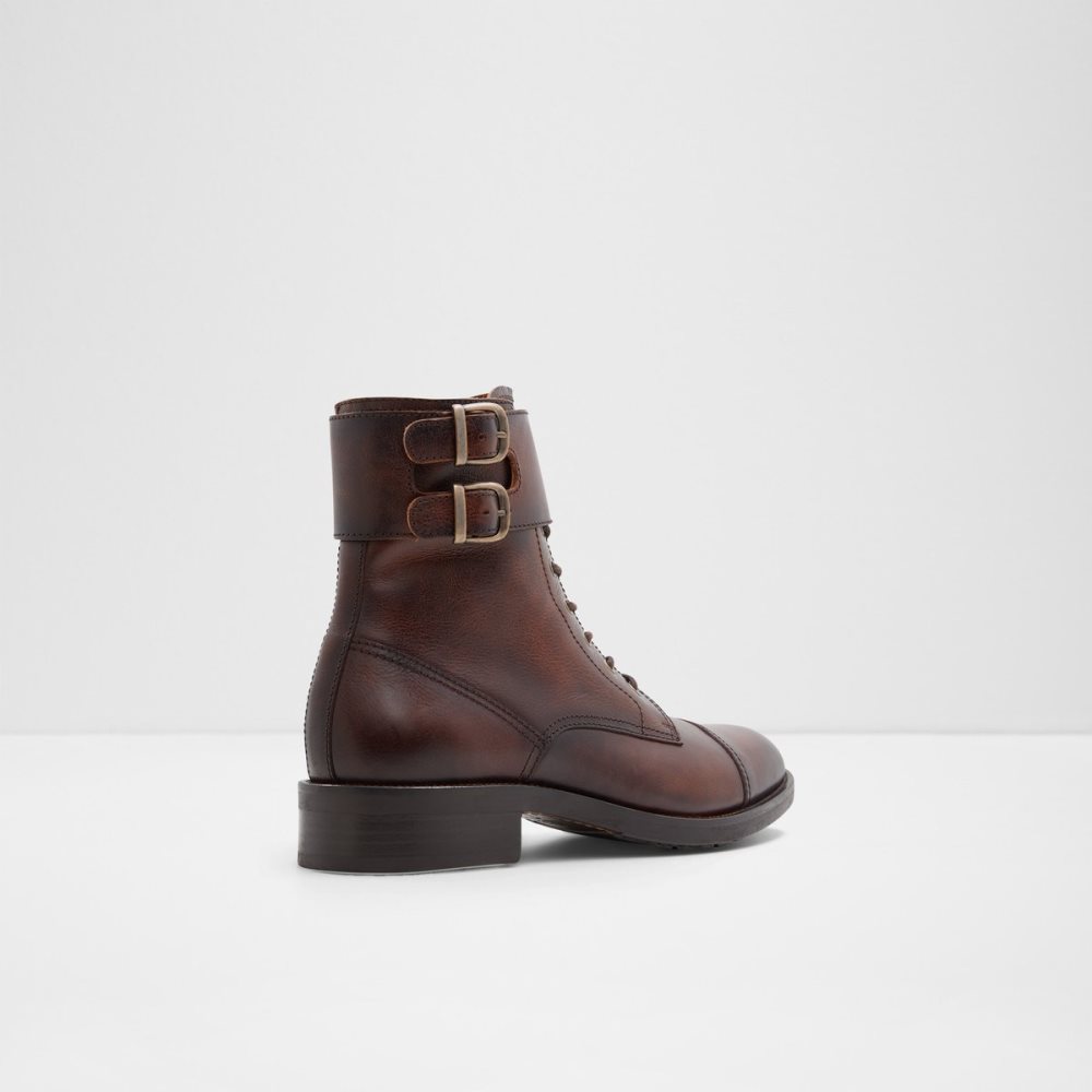 Brown Aldo Wicerrag Lace-up Lace Up Boots | 70OAKZBLF