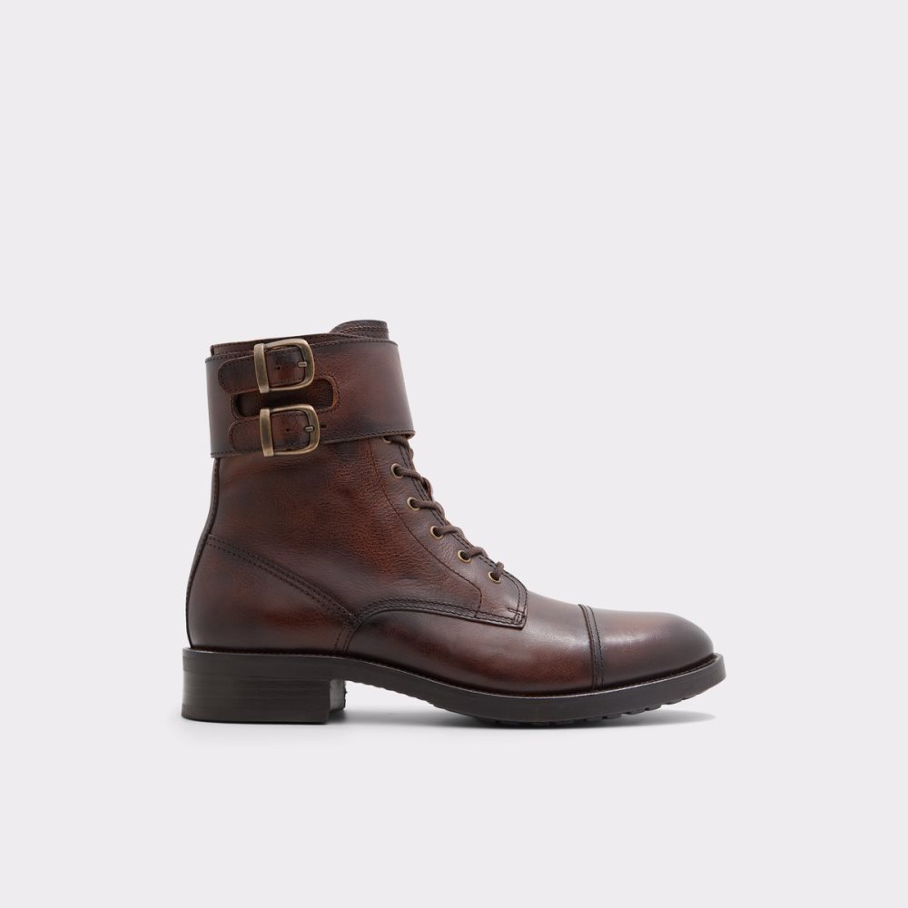 Brown Aldo Wicerrag Lace-up Lace Up Boots | 70OAKZBLF