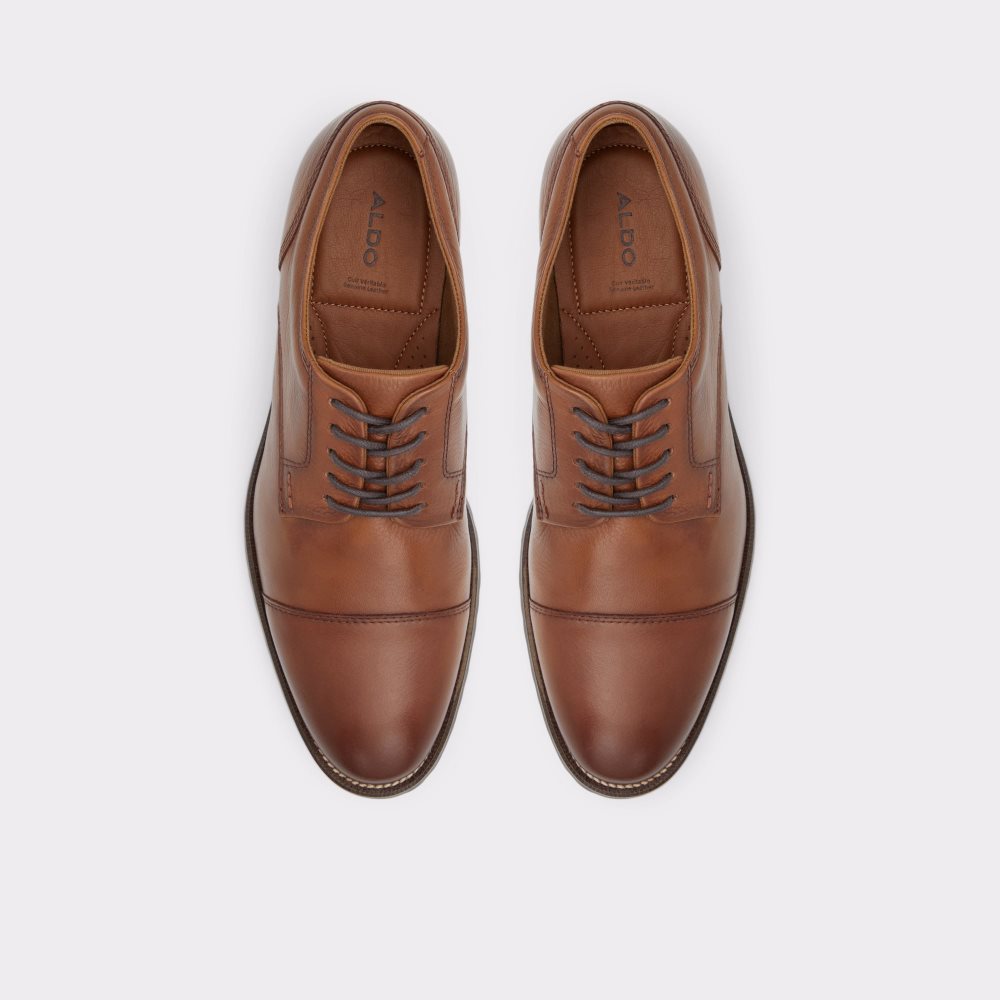 Brown Aldo Wilbert Oxfords Shoes | 19AHVZONX