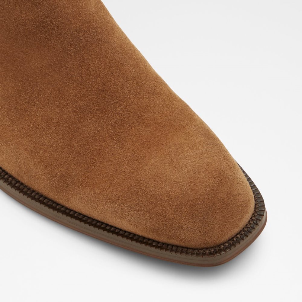 Brown Aldo Zinnio Chelsea Boots | 48OLIPMRY