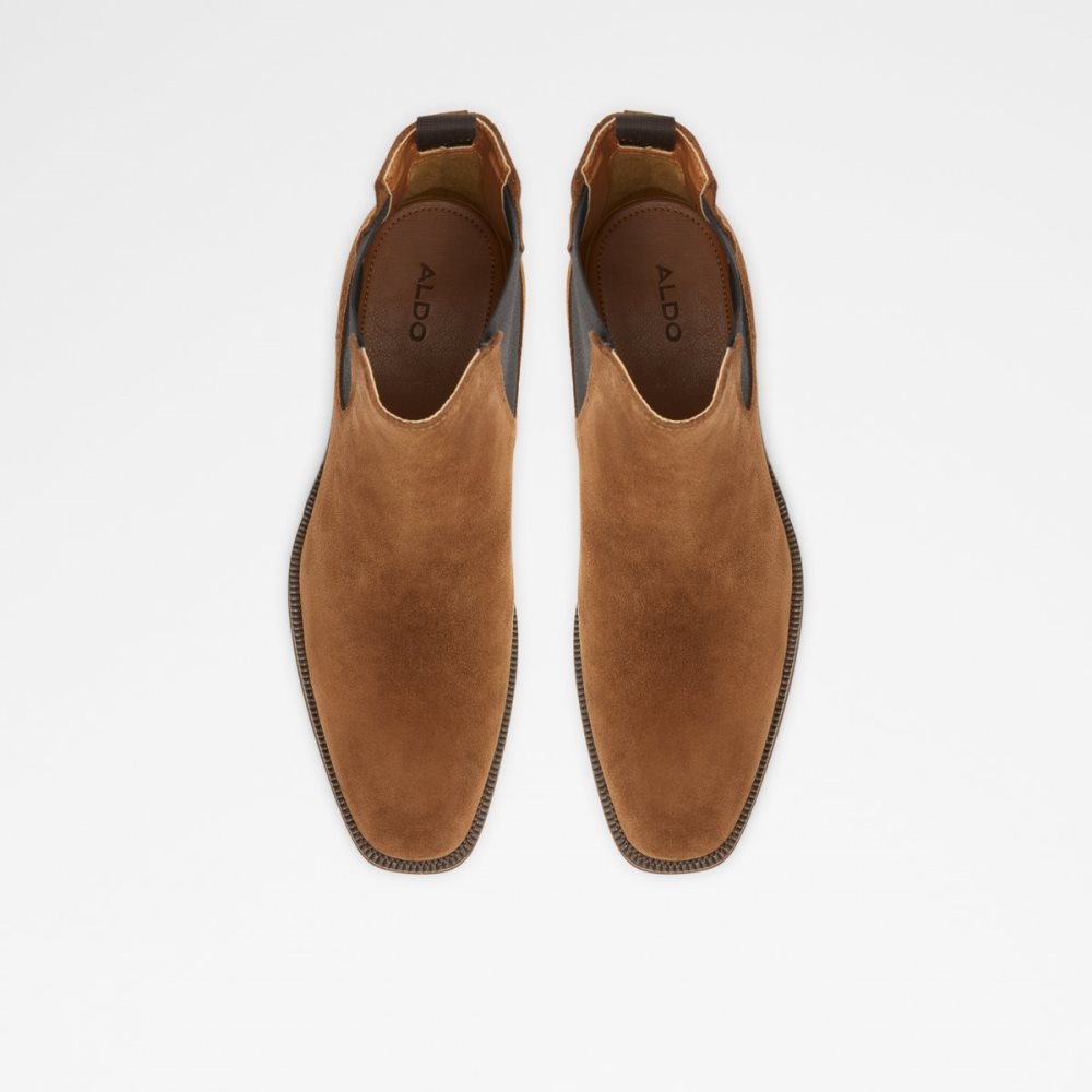 Brown Aldo Zinnio Chelsea Boots | 48OLIPMRY