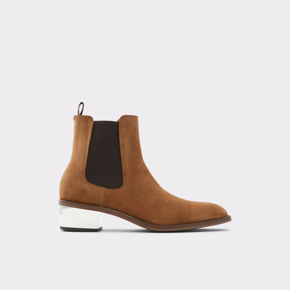 Brown Aldo Zinnio Chelsea Boots | 48OLIPMRY