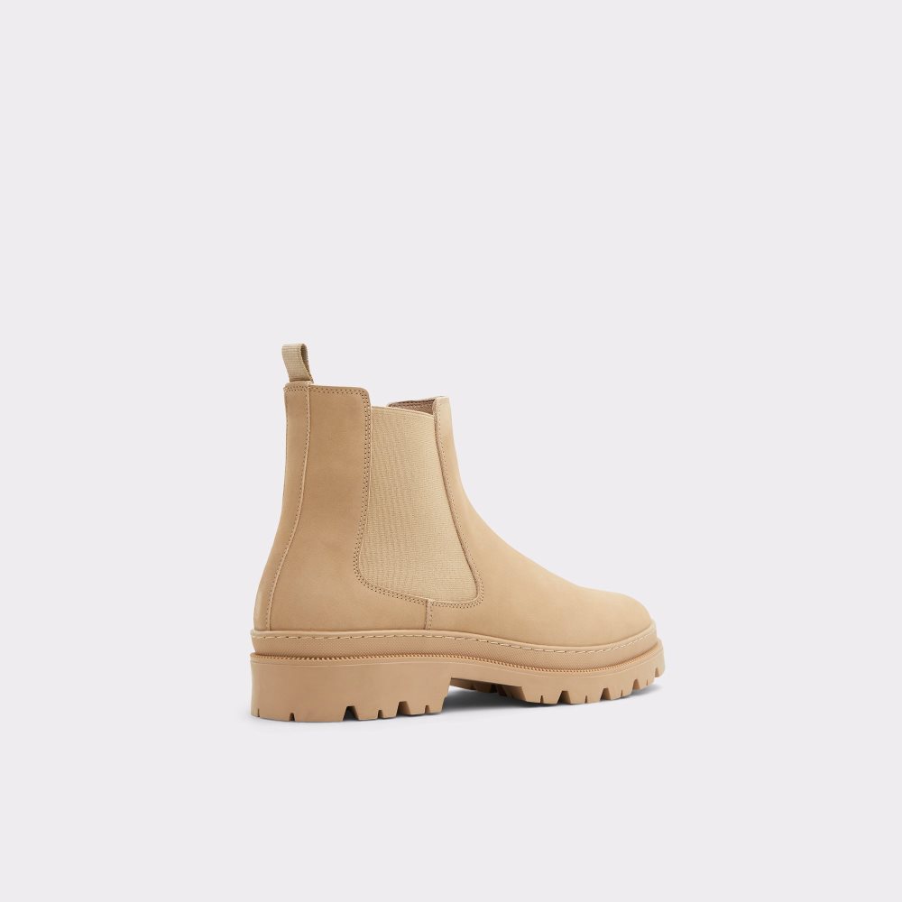 Dark Beige Aldo Alencia Chelsea Boots | 25TNBDZUO