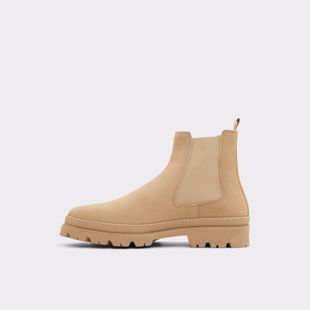 Dark Beige Aldo Alencia Chelsea Boots | 25TNBDZUO