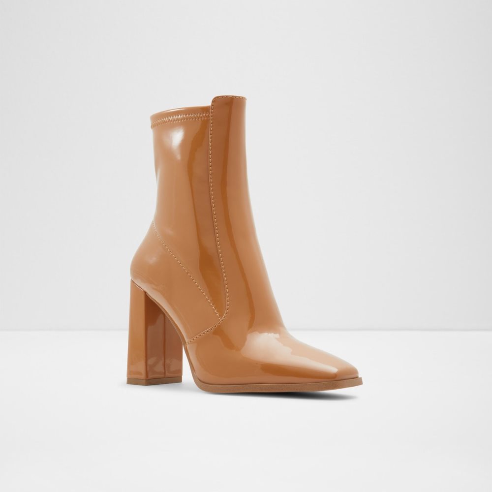 Dark Beige Aldo Audrella Ankle Boots | 70YTUKZWO