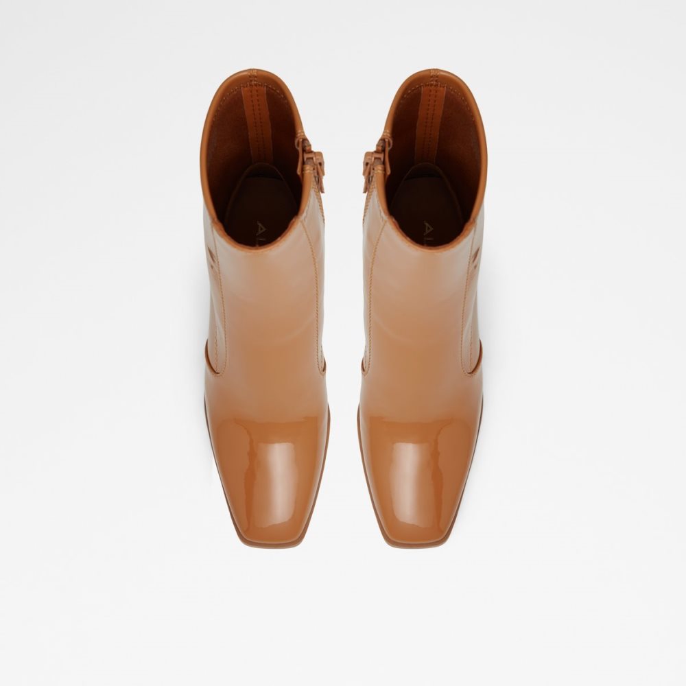 Dark Beige Aldo Audrella Ankle Boots | 70YTUKZWO