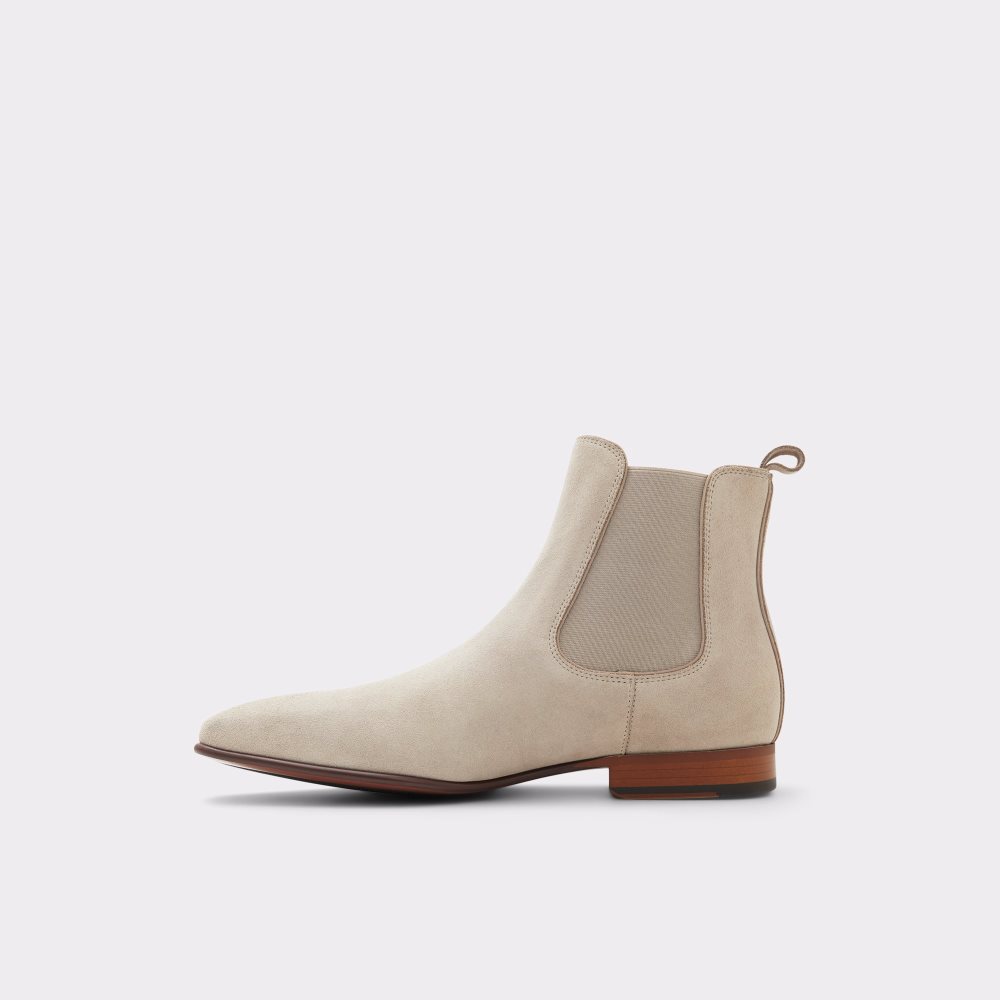 Dark Beige Aldo Biondi-r Chelsea Boots | 17PFNMSLD