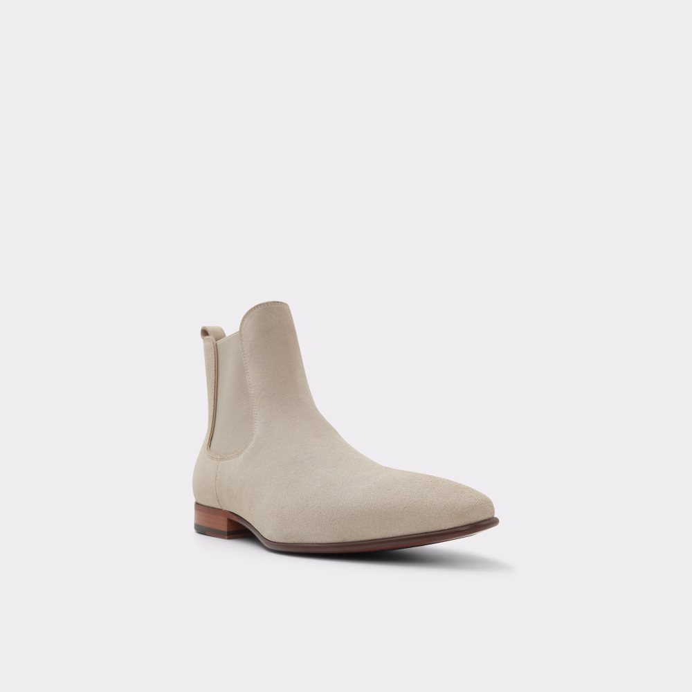 Dark Beige Aldo Biondi-r Chelsea Boots | 17PFNMSLD