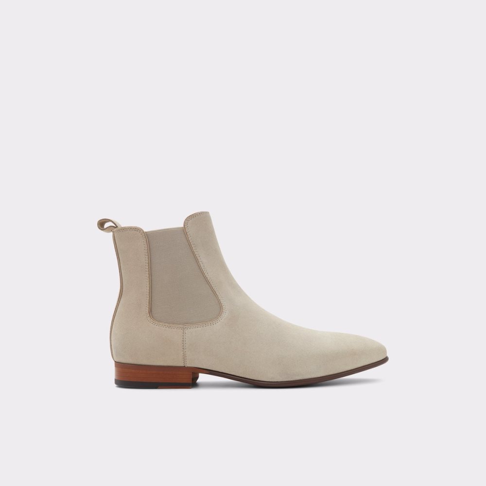 Dark Beige Aldo Biondi-r Chelsea Boots | 17PFNMSLD