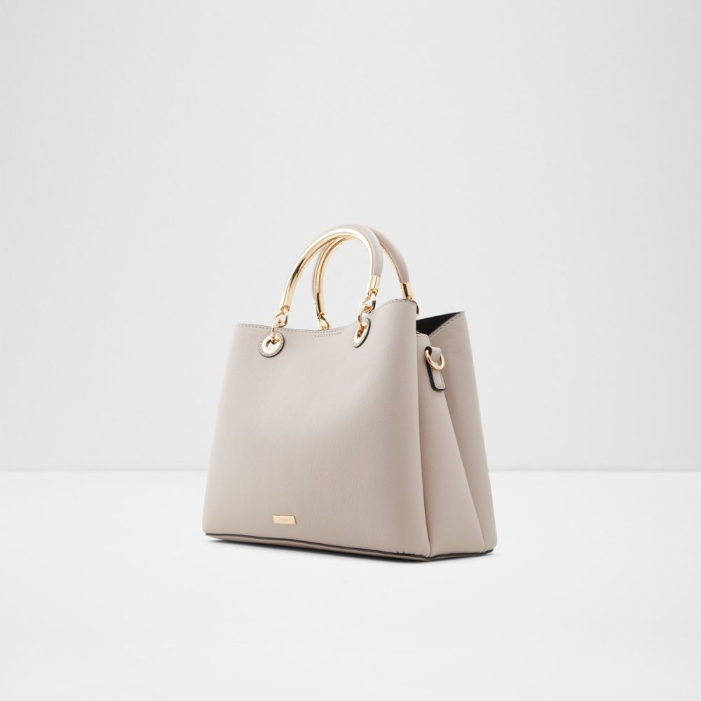 Dark Beige Aldo Cherrawia Tote Bags | 83FKQYMJZ