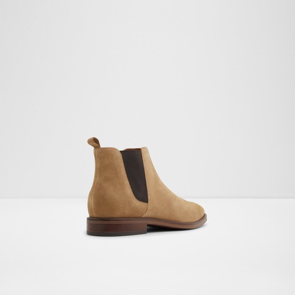 Dark Beige Aldo Gweracien Chelsea Boots | 06QJSCVDT