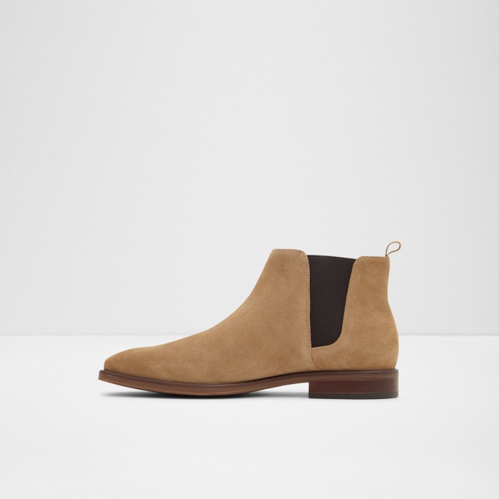 Dark Beige Aldo Gweracien Chelsea Boots | 06QJSCVDT