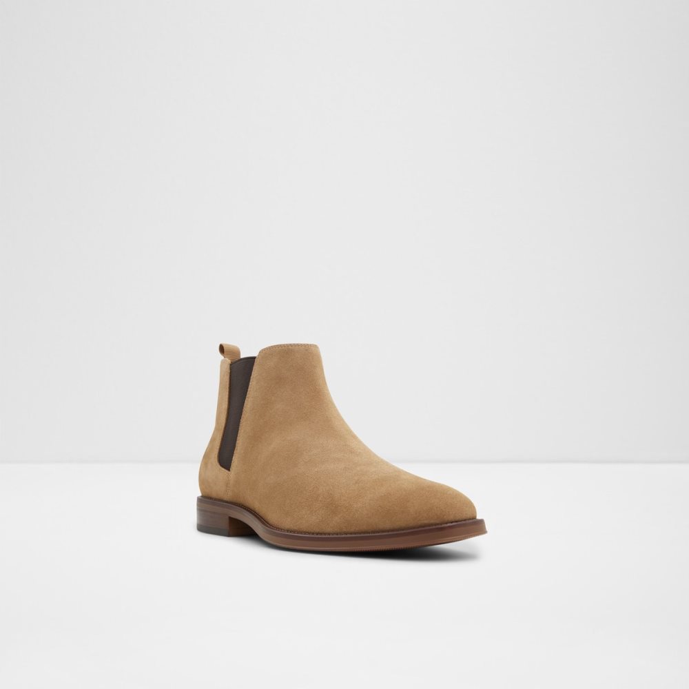 Dark Beige Aldo Gweracien Chelsea Boots | 06QJSCVDT