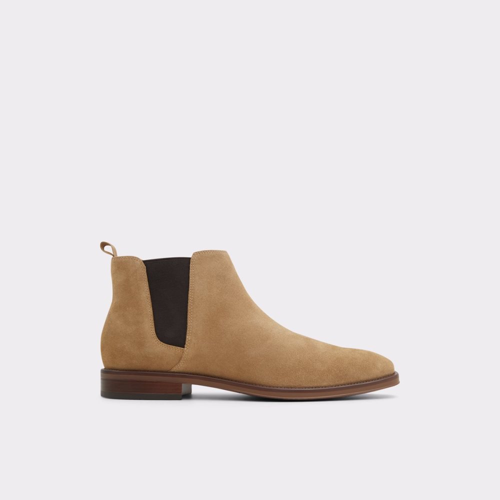 Dark Beige Aldo Gweracien Chelsea Boots | 06QJSCVDT