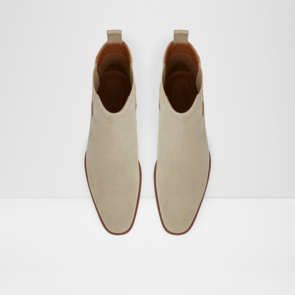 Dark Beige Aldo Priawyn Chelsea Boots | 19FCHQNEI