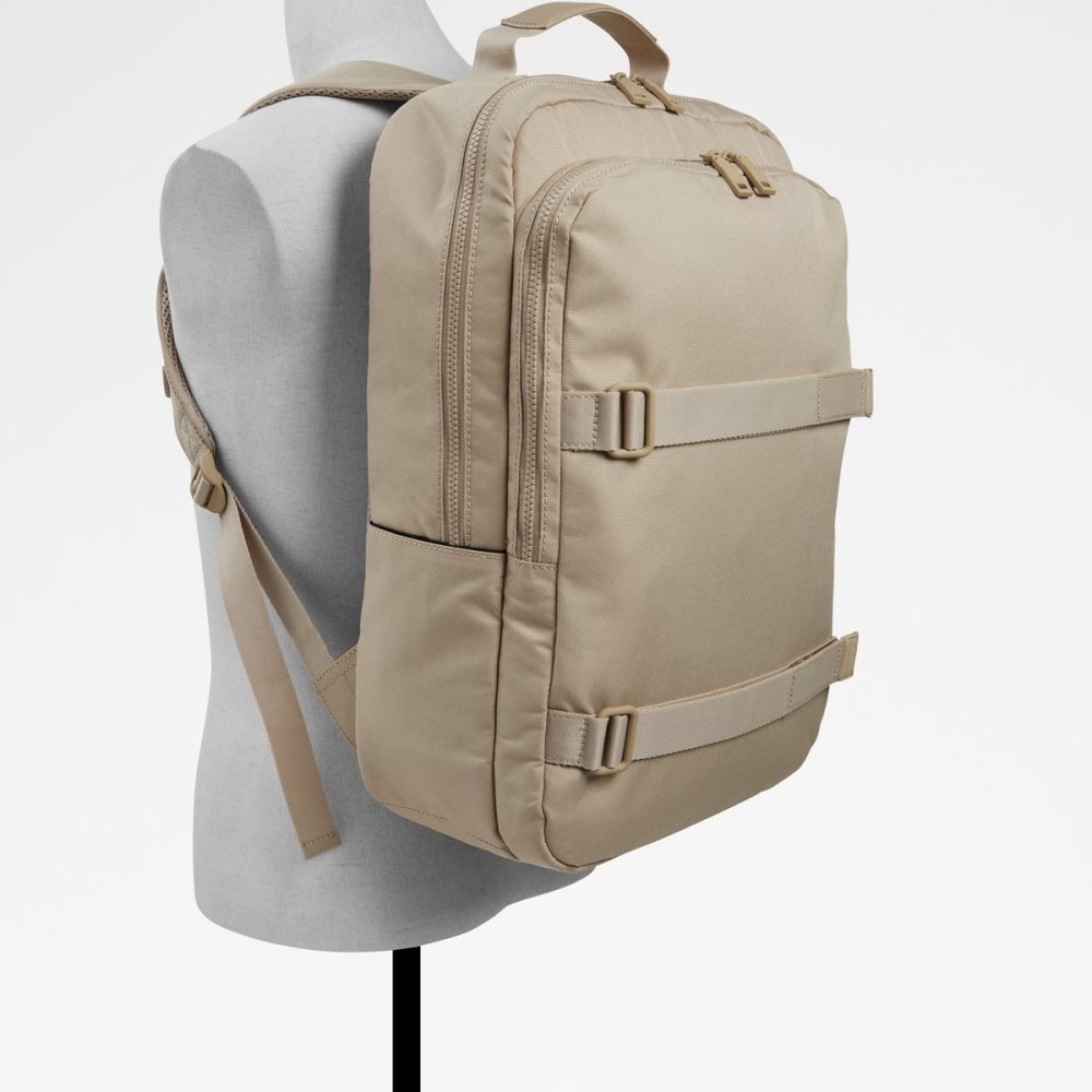 Dark Beige Aldo Tugger Backpacks | 48MYQVILO