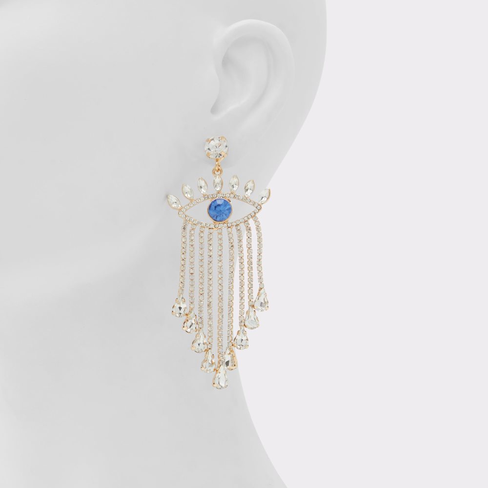 Dark Blue Aldo Prodish Earrings | 37FGELXUQ