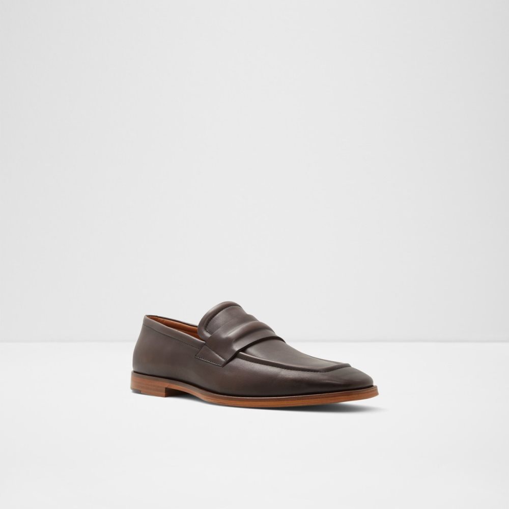 Dark Brown Aldo Bronson Loafers | 81VGJWDCB