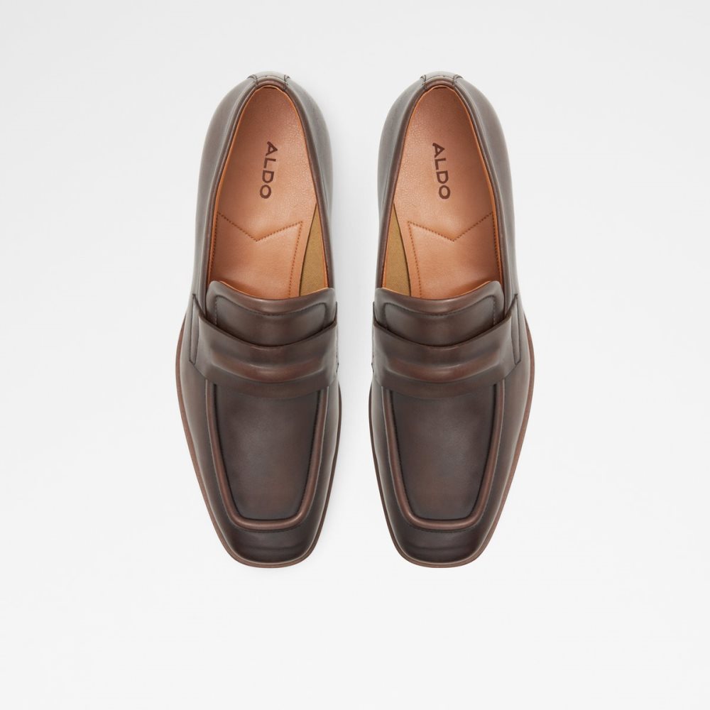 Dark Brown Aldo Bronson Loafers | 81VGJWDCB